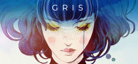 Poster of Gris featuring watercolor-inspired hand-drawn visuals with an emotional tone.