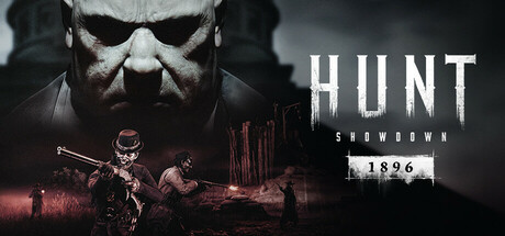 Poster of Hunt: Showdown featuring hunters in a swamp fighting monstrous creatures.