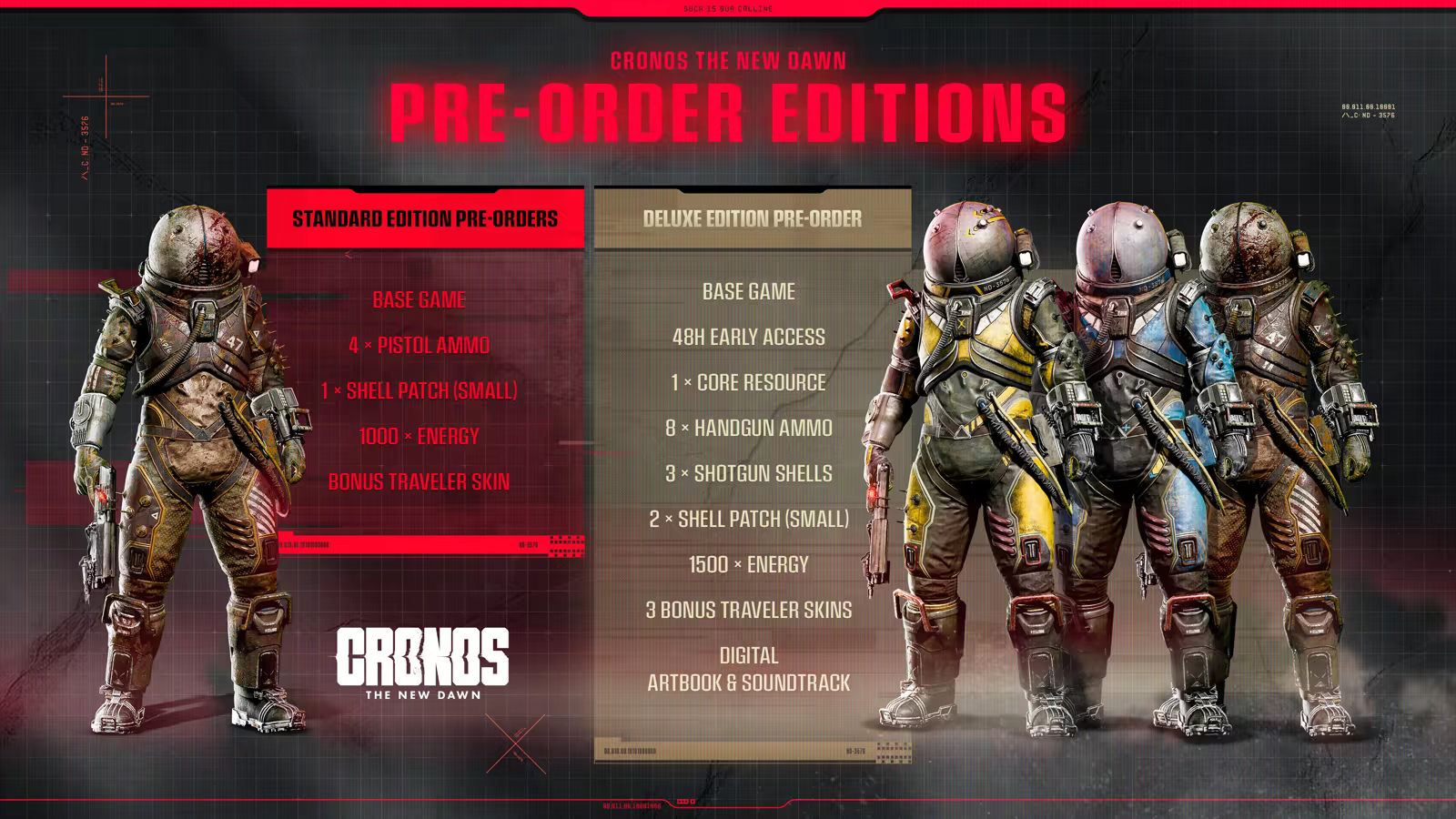 Cronos: The New Dawn is a brutal third-person survival horror game set in a world where Eastern European brutalism meets retro-futurist technology. Players fight evolving abominations, burn bodies to prevent Merging, scavenge for survival, and extract souls from the past to shape the future.
