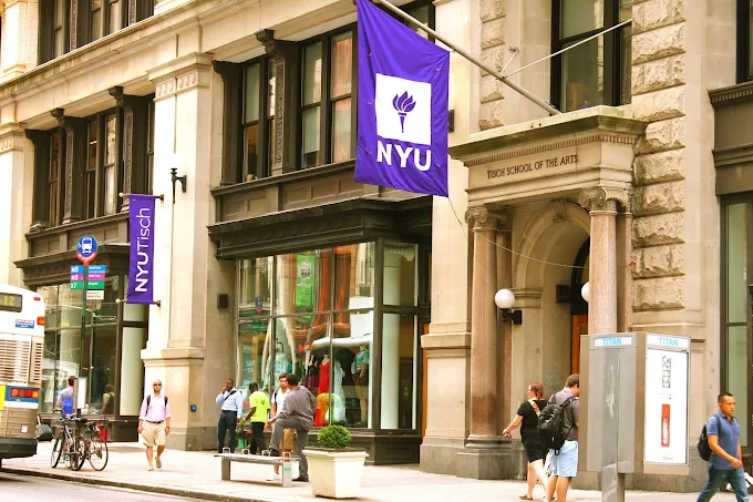 Alt: New York University Tisch School of the Arts, featuring the NYU Game Center for game design education.